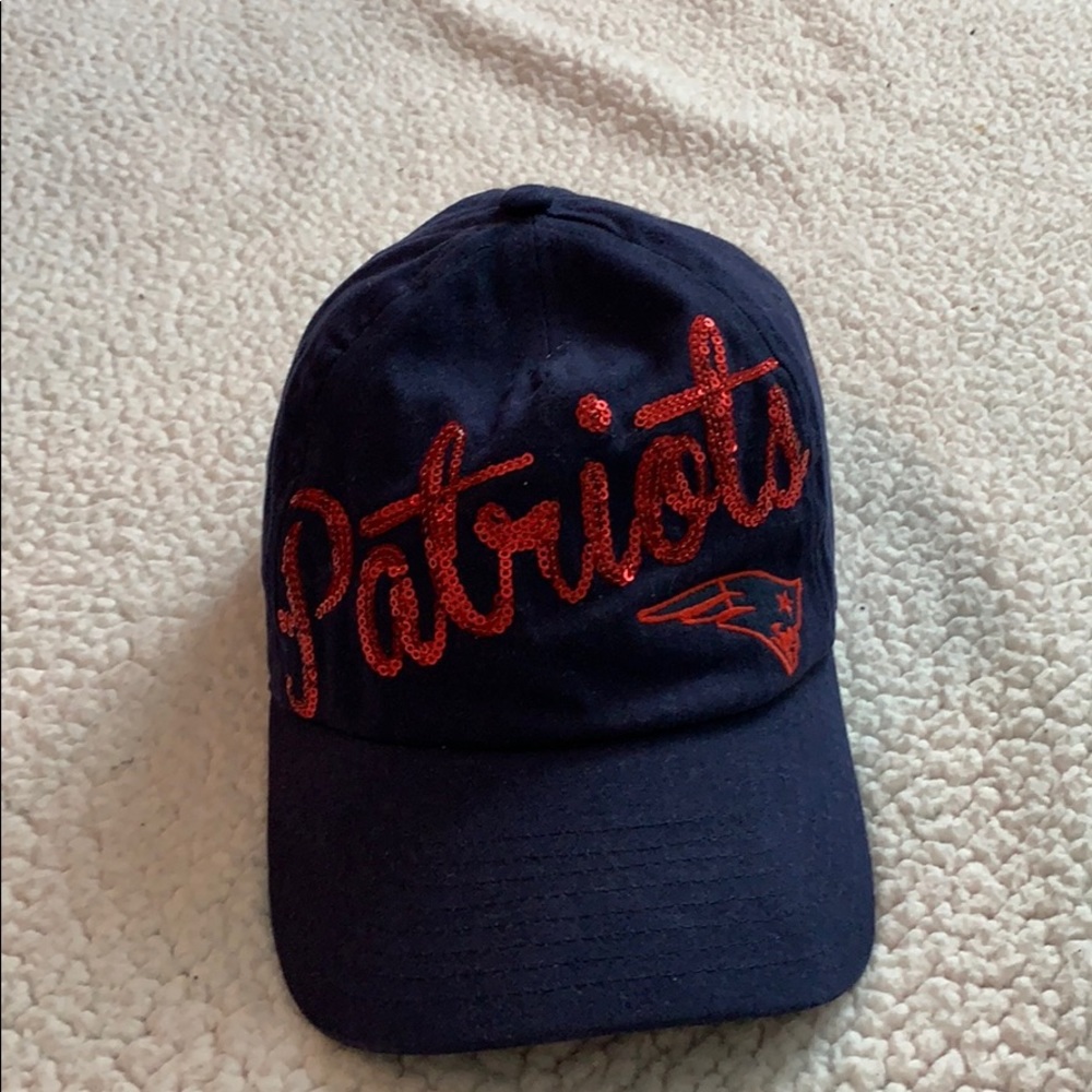 SOLD!!!! Women’s Sequined Patriots cap